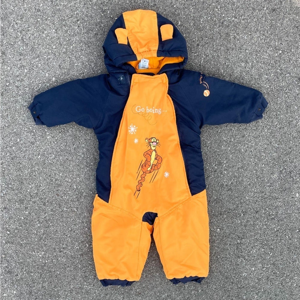 Tigger Go Boing Vtg Y2K The Wonderful World of Disney Bunting Youth Size(24M)